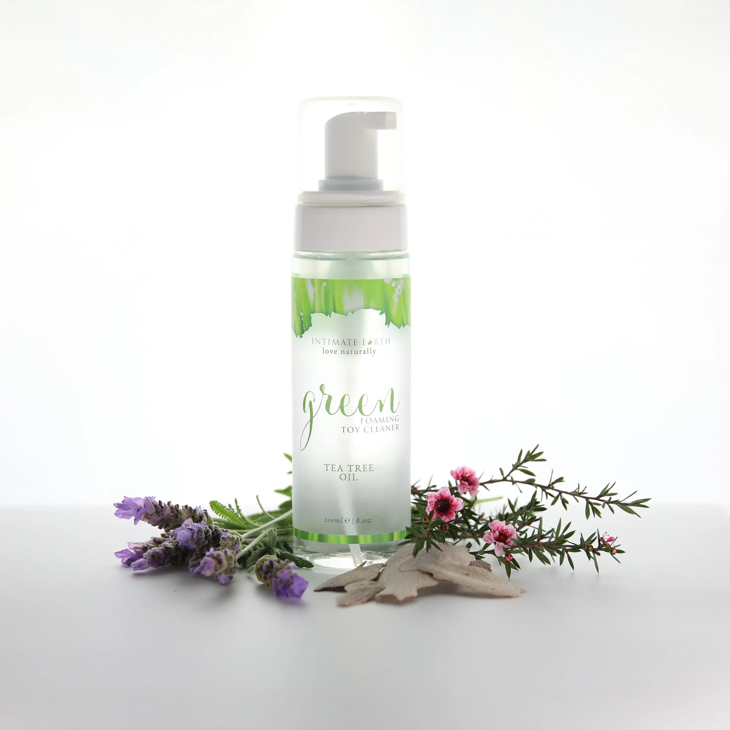 Intimate Earth Green Tea Tree Oil Foaming Toy Cleaner 3.4oz