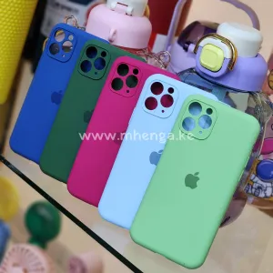 IPhone 11 pro silicone case protected  camera cases
