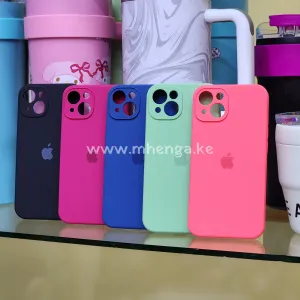 IPhone 13 silicone phone case protected camera
