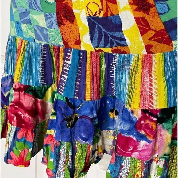 Jams World 90’s Hattie Skirt Quilt Art Style W831 Size XS