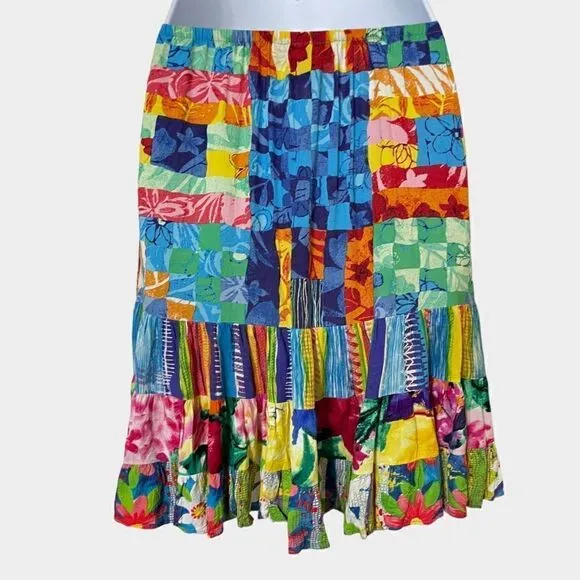Jams World 90’s Hattie Skirt Quilt Art Style W831 Size XS