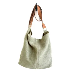 JUJU & CO Beach Jute Slouchy - Khaki