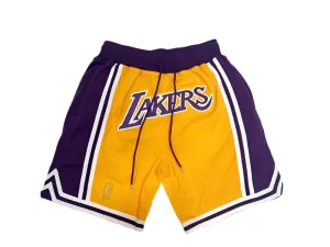 Just Don Los Angeles Lakers Yellow/Purple