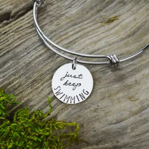 Just Keep Swimming Bracelet