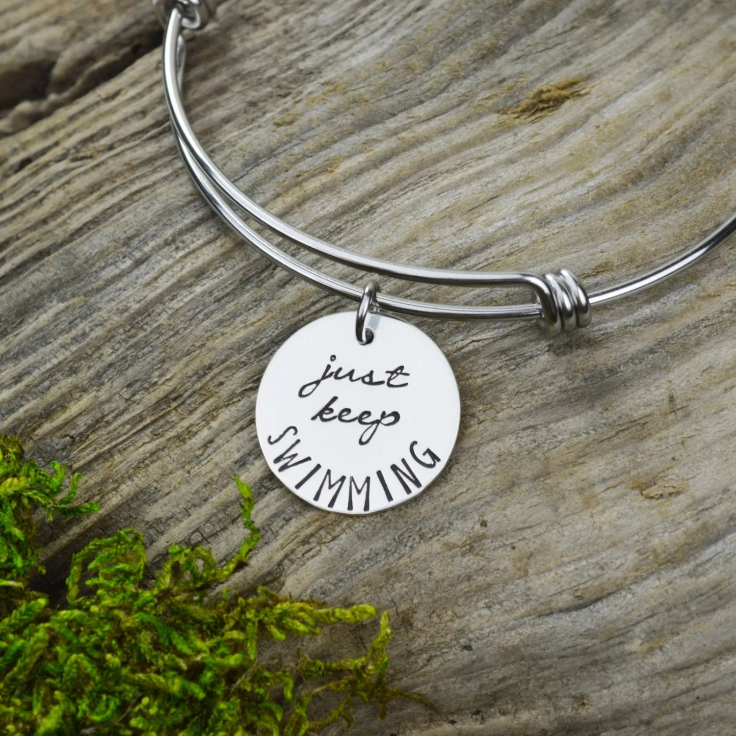 Just Keep Swimming Bracelet