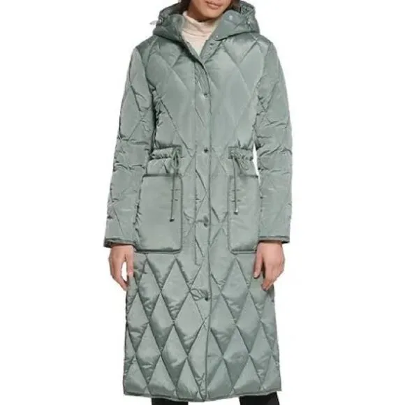 Kenneth Cole Quilted Chunky Pocket Anorak Stadium Jacket sz S NWOT