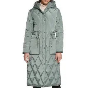 Kenneth Cole Quilted Chunky Pocket Anorak Stadium Jacket sz S NWOT