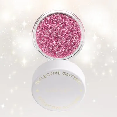 Kiara Sky Nail Art - Reflective Loose Glitter - Flirty Flamingo
