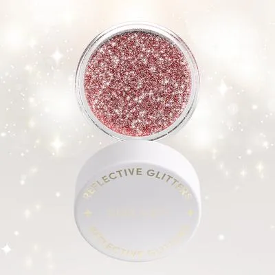Kiara Sky Nail Art - Reflective Loose Glitter - Ruby Stardust