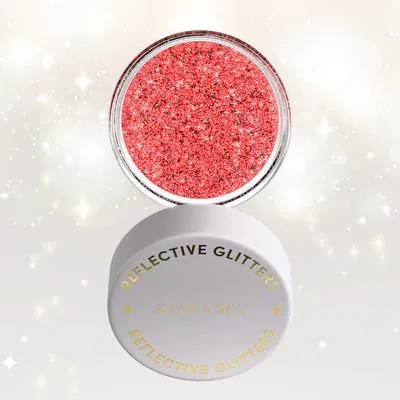 Kiara Sky Nail Art - Reflective Loose Glitter - Ruby Stardust