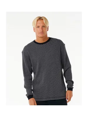 Koszulka RIP CURL Quality Surf Products Ls Tee czarny