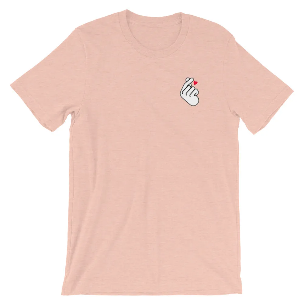 Kpop Finger Heart Tee - Finger Heart - Kpop Shirt