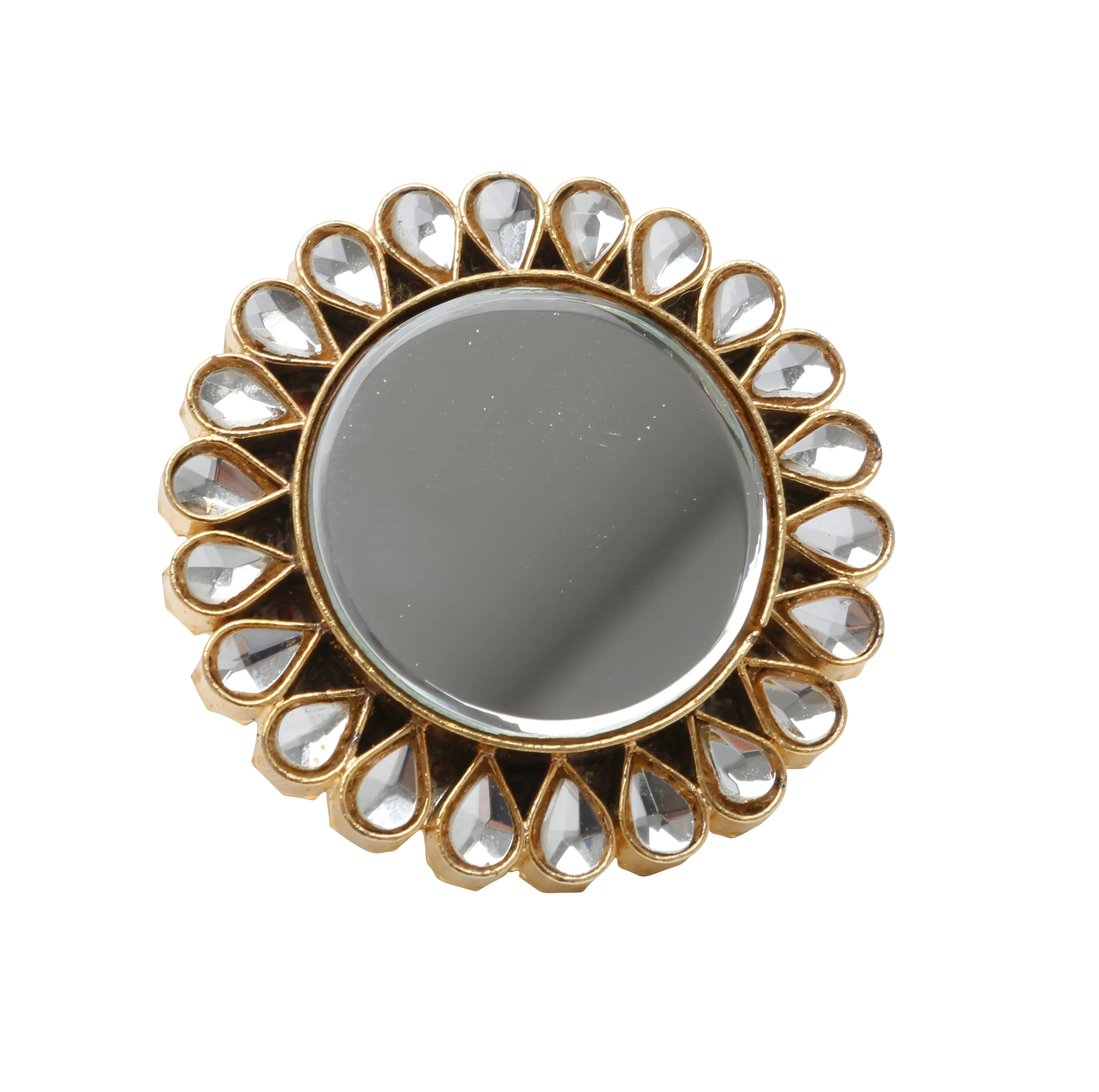 Kundan Mirror Ring