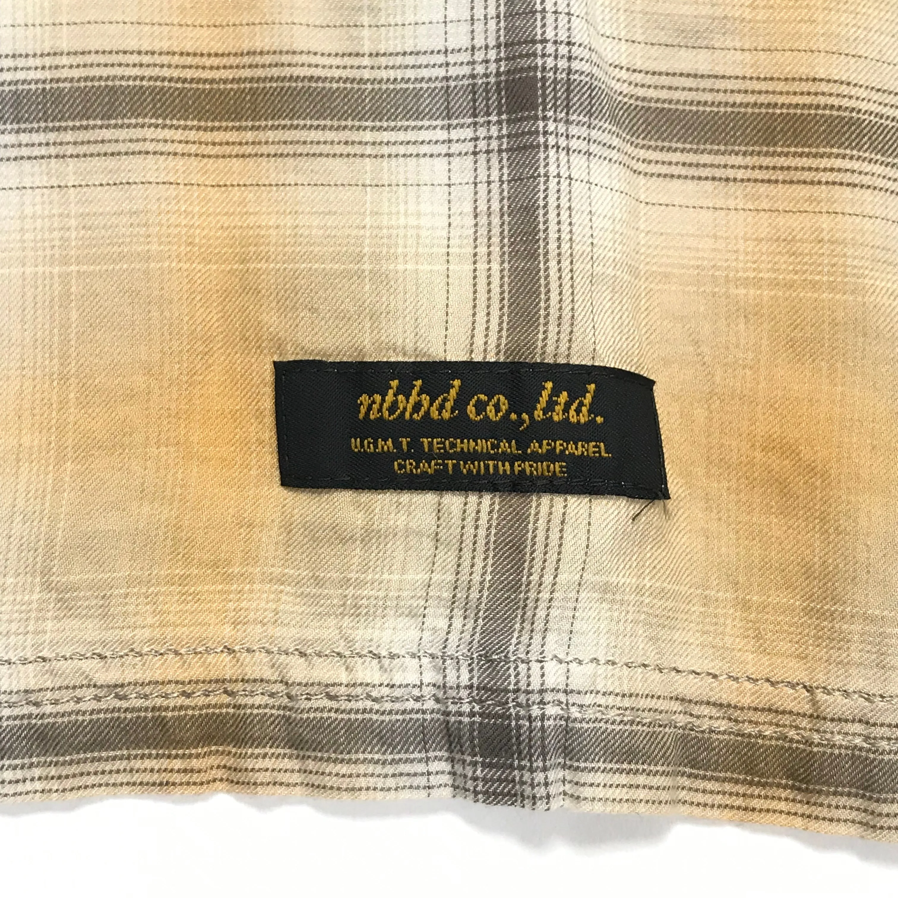 [L] Neighborhood B&C S/S Shirt Yellow