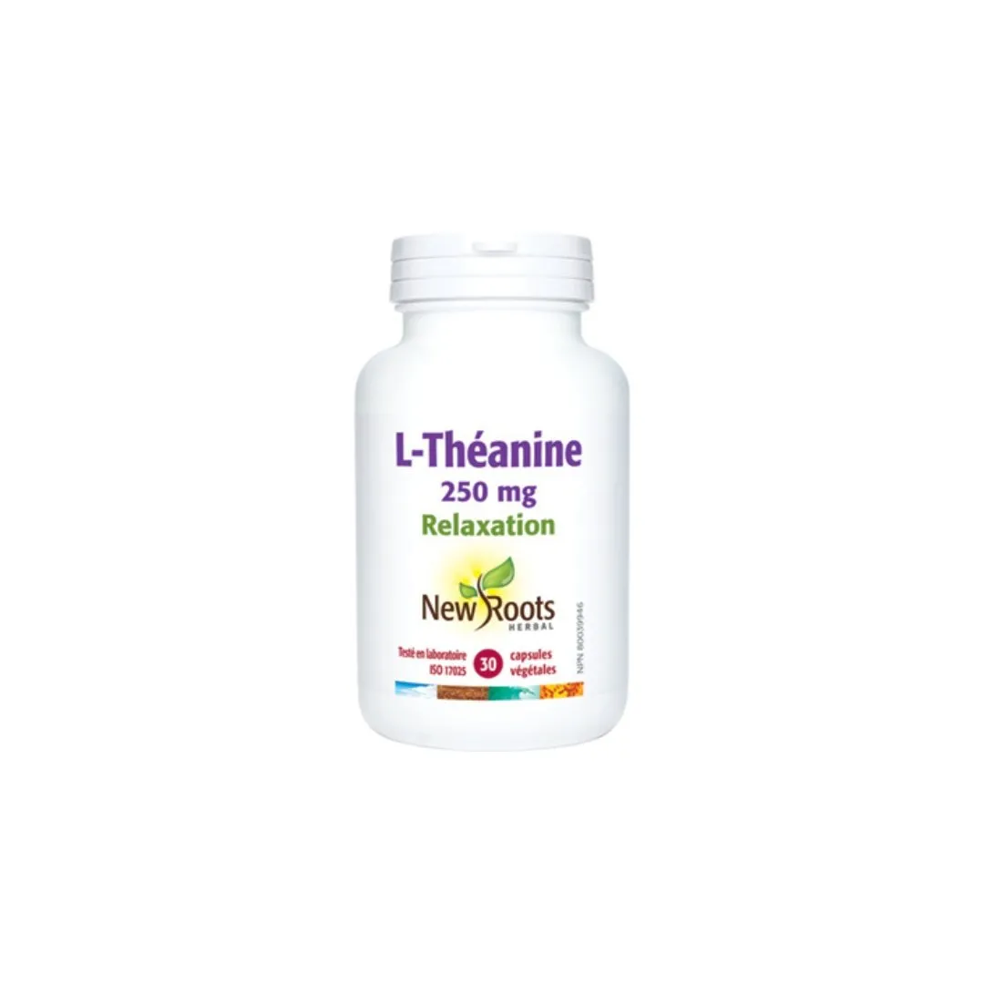 L-Théanine - 250mg - 30 capsules - New Roots