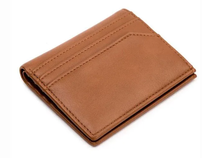 La Enviro Broome Vegan Minamalist Unisex Tan Wallet