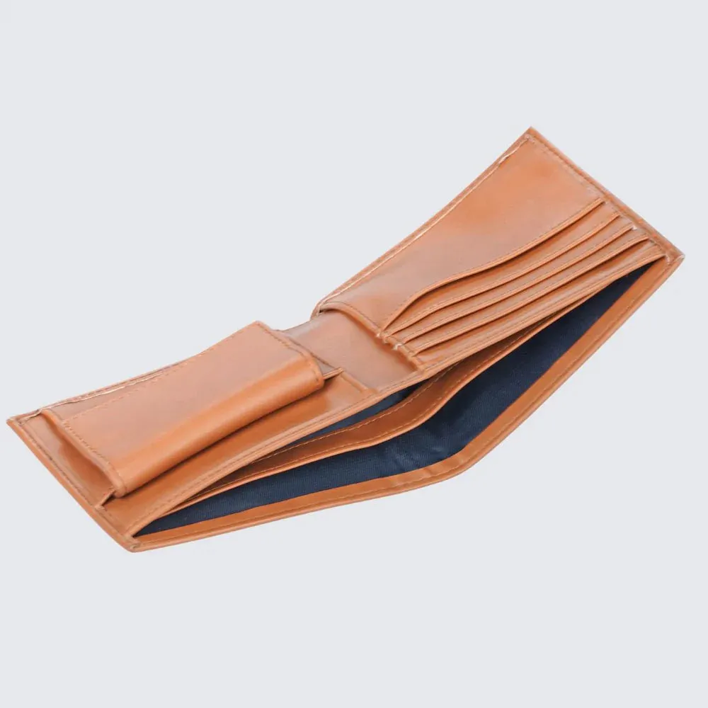 La Enviro Tan Pleather Texture Vegan Wallet for Men JP Edition