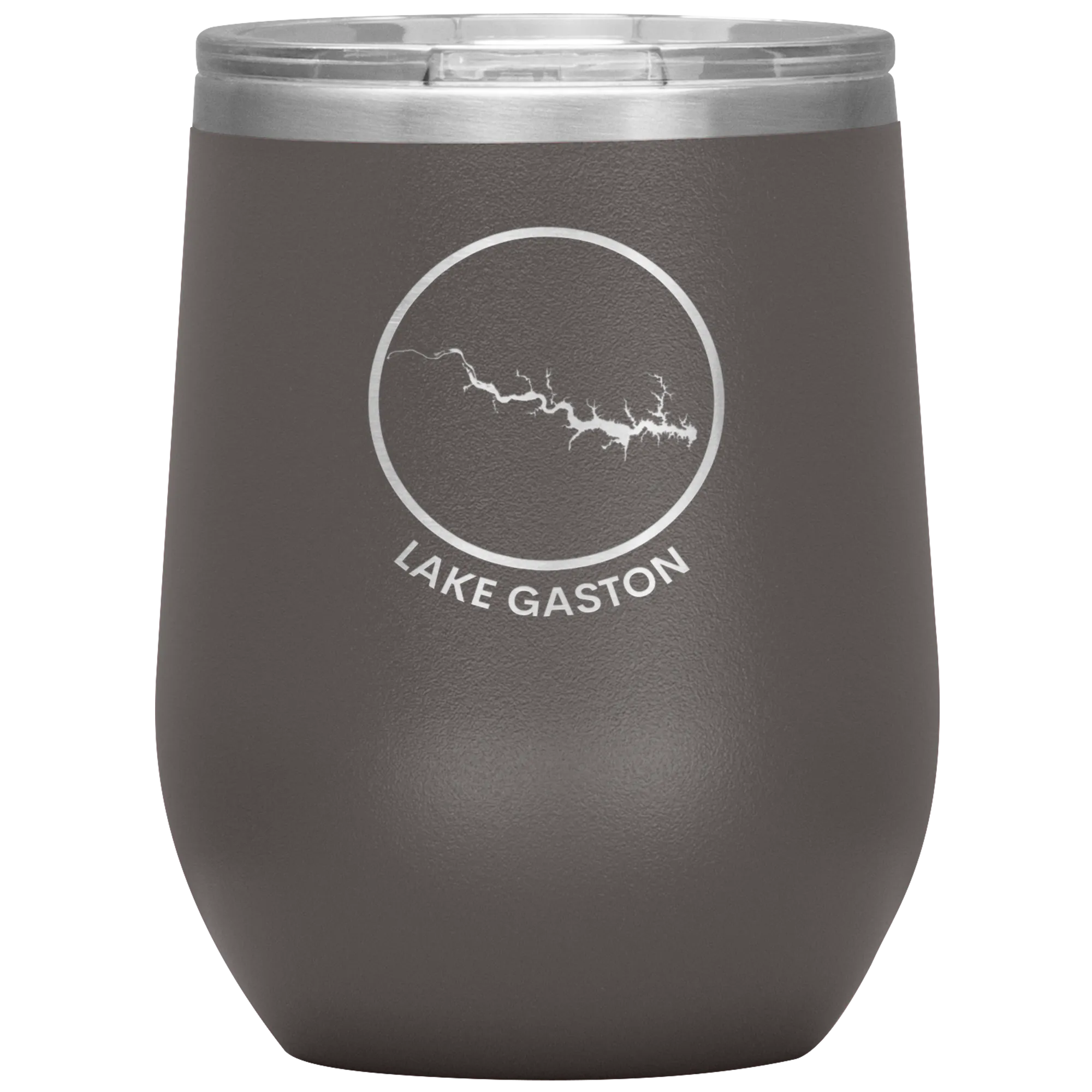Lake Gaston Logo Wine Tumbler