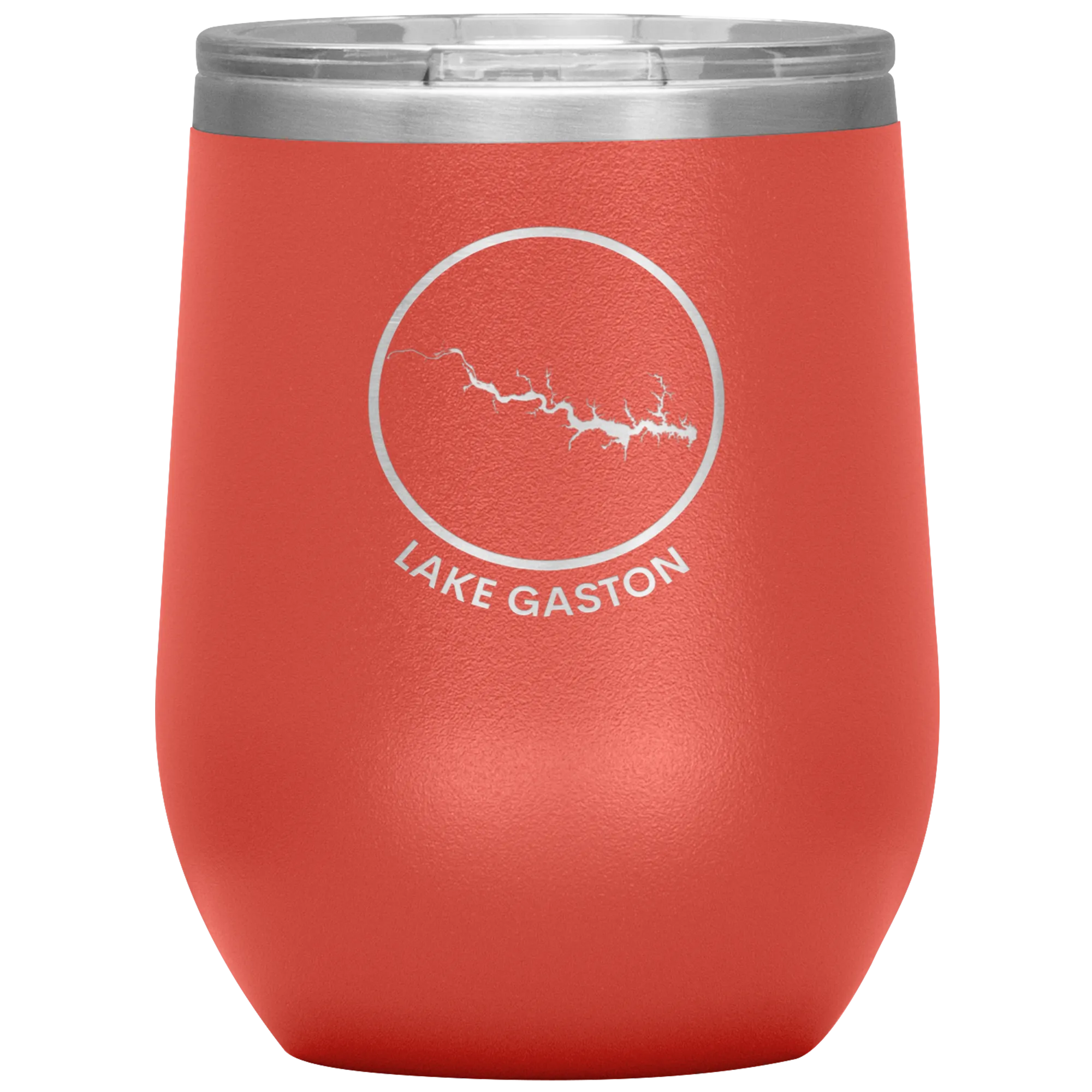 Lake Gaston Logo Wine Tumbler