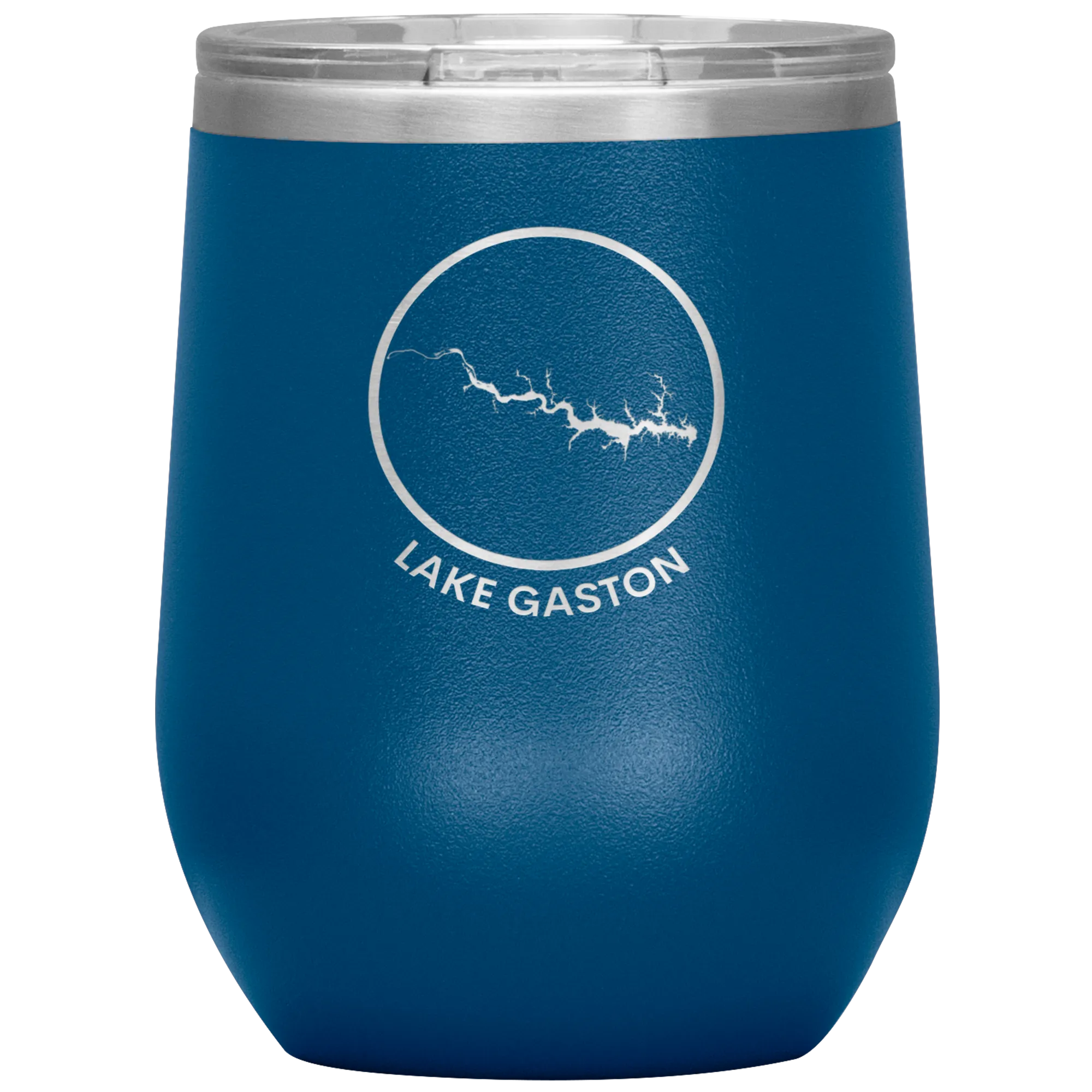 Lake Gaston Logo Wine Tumbler