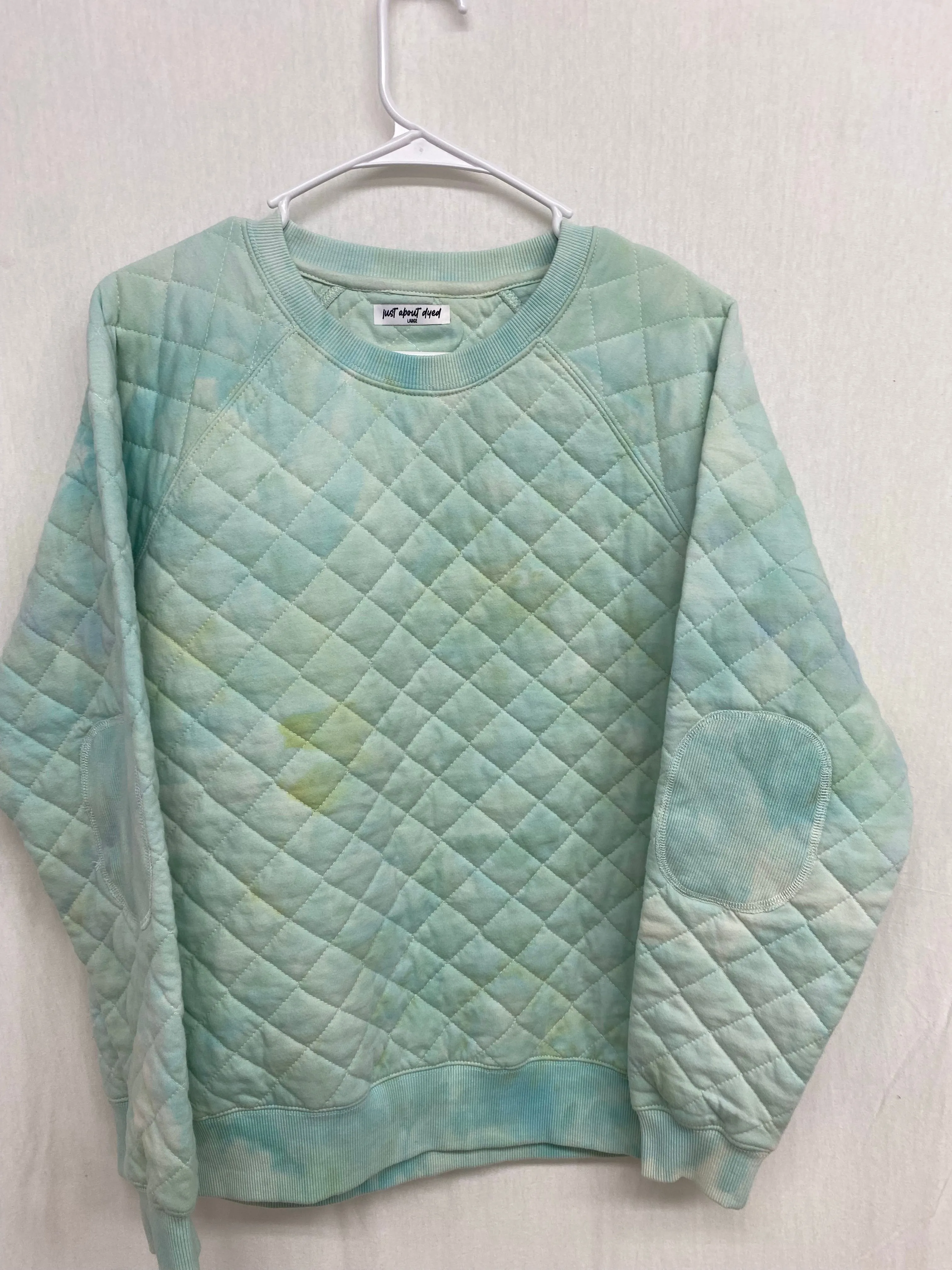 LARGE Quilted Pullover