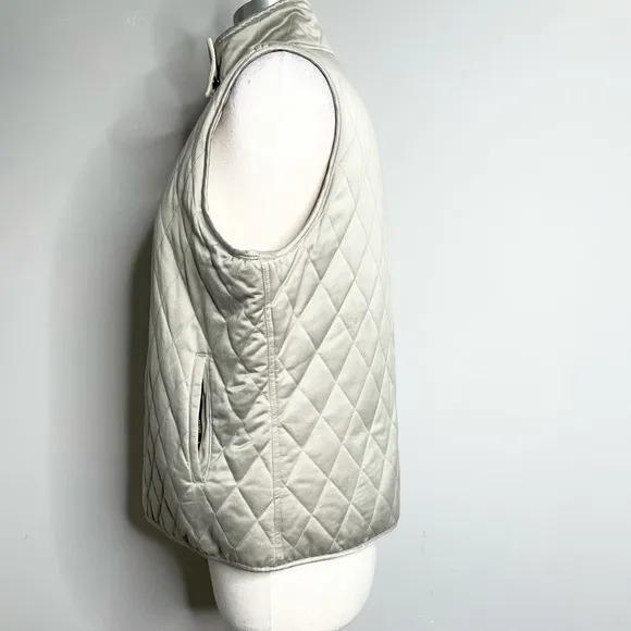 LAUREN RALPH LAUREN Reversible Quilted Zip Up Vest