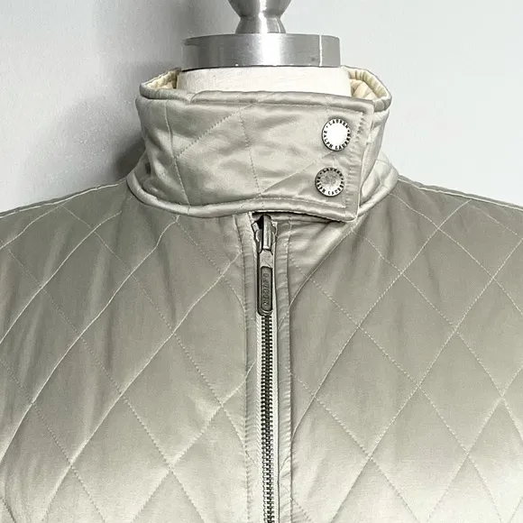 LAUREN RALPH LAUREN Reversible Quilted Zip Up Vest
