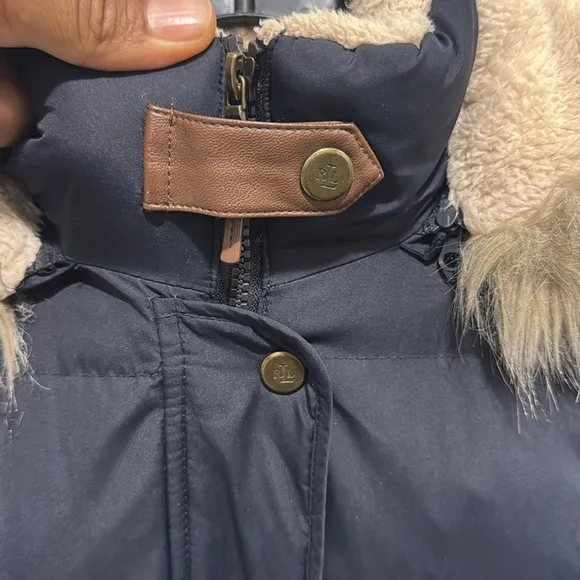 Lauren Ralph LaurenFaux-Fur Down Coat