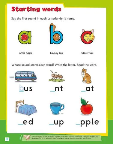 Letterland My Second Reading Activity Book