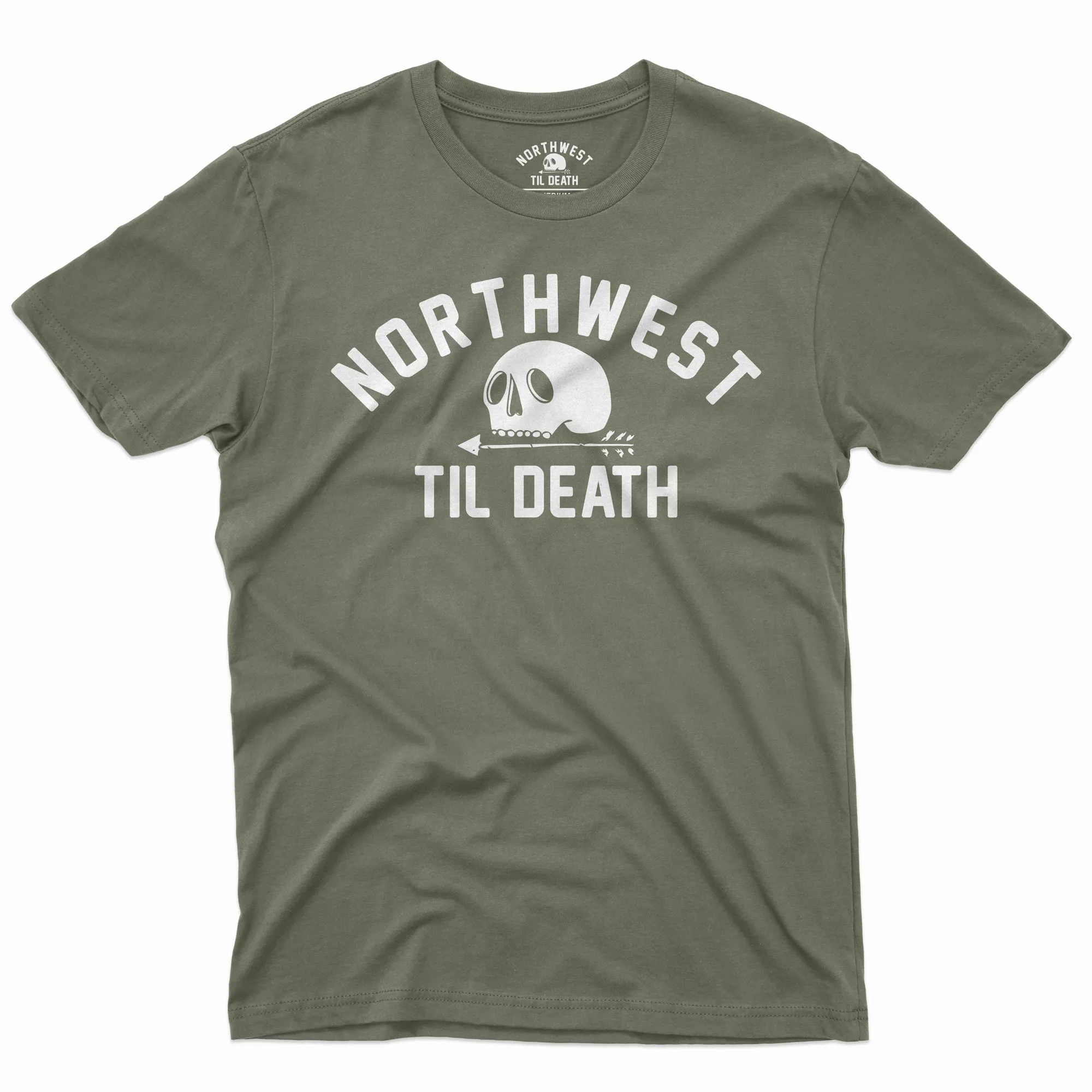 Line Up T-Shirt - Military Green