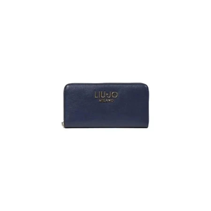Liu Jo Women's Black Wallet with Zip Closure