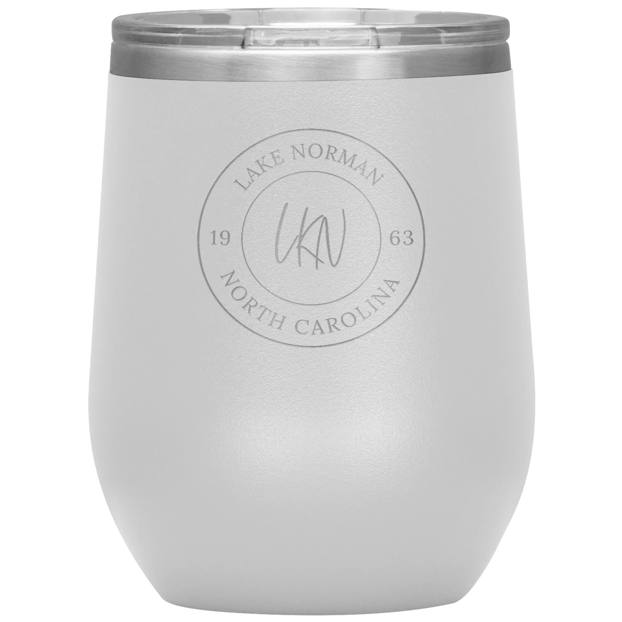 LKN est. 1963 Logo Wine Tumbler