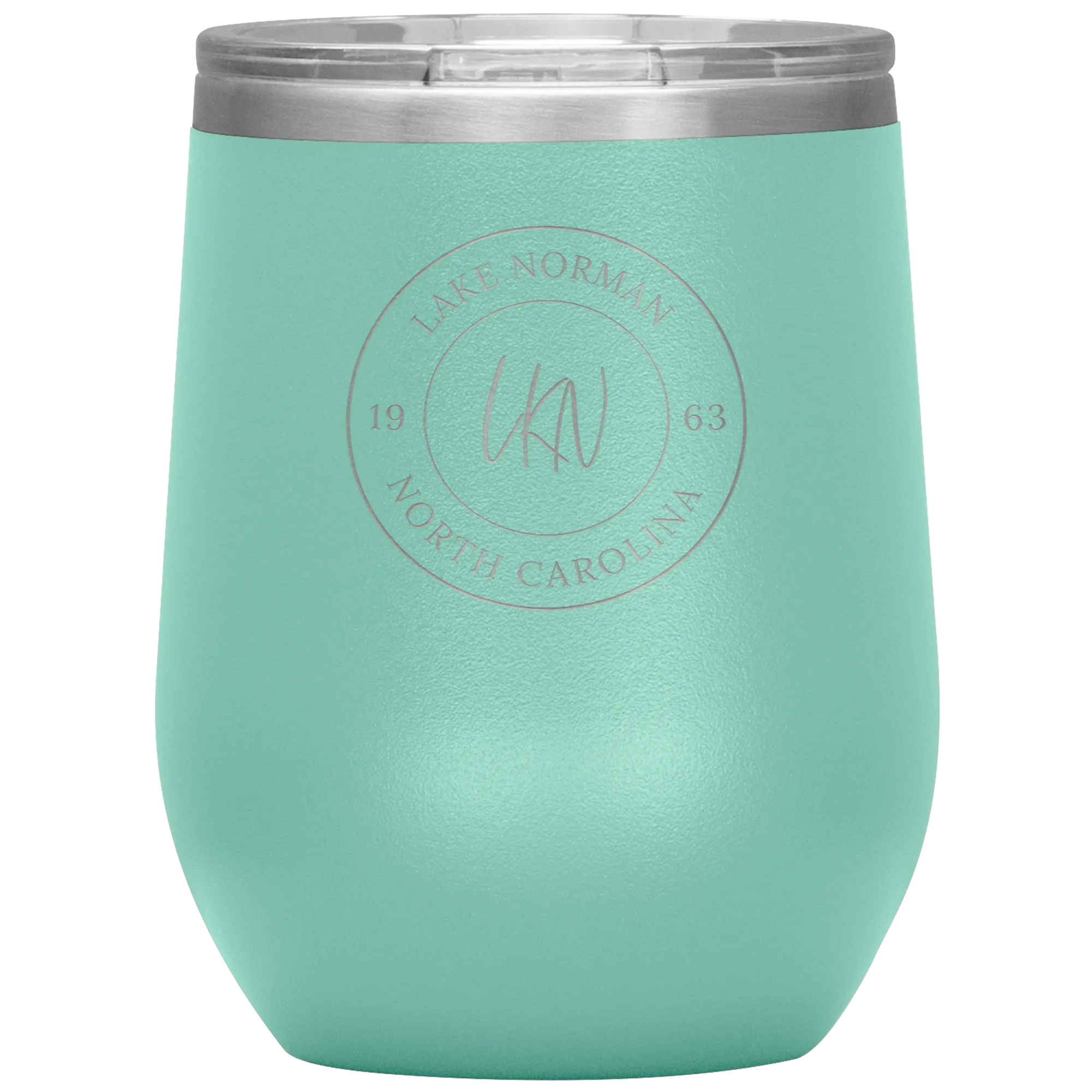 LKN est. 1963 Logo Wine Tumbler