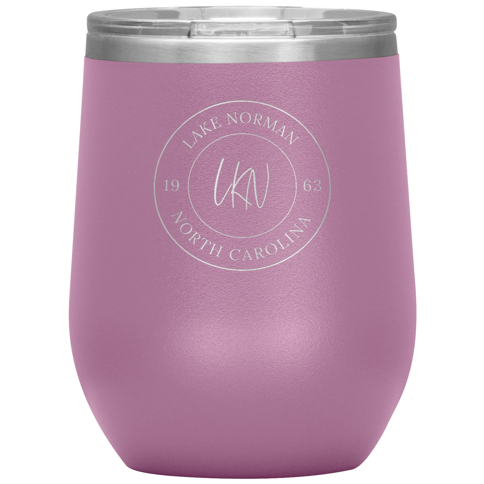 LKN est. 1963 Logo Wine Tumbler