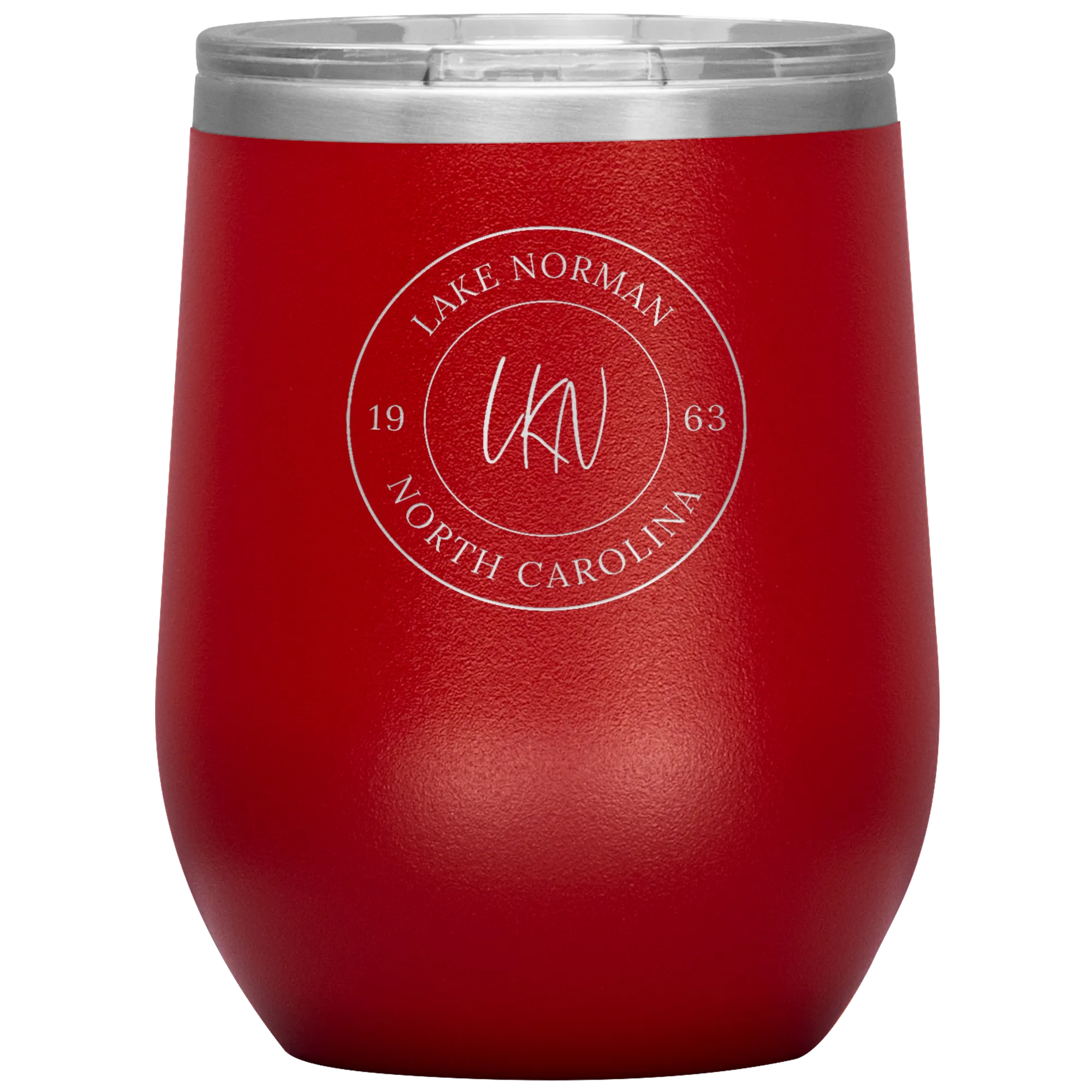 LKN est. 1963 Logo Wine Tumbler