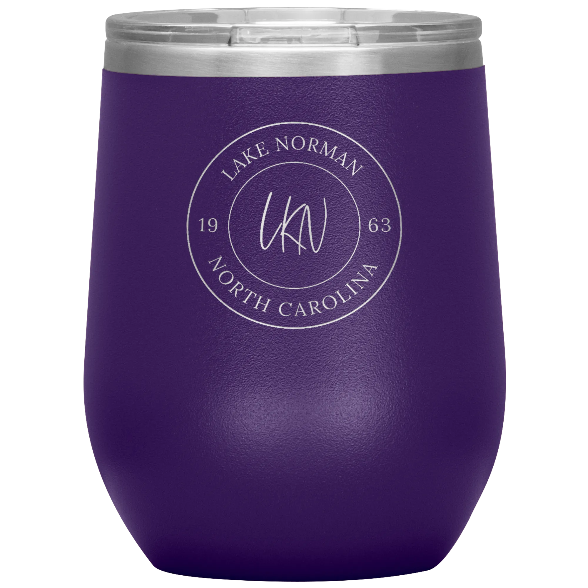 LKN est. 1963 Logo Wine Tumbler