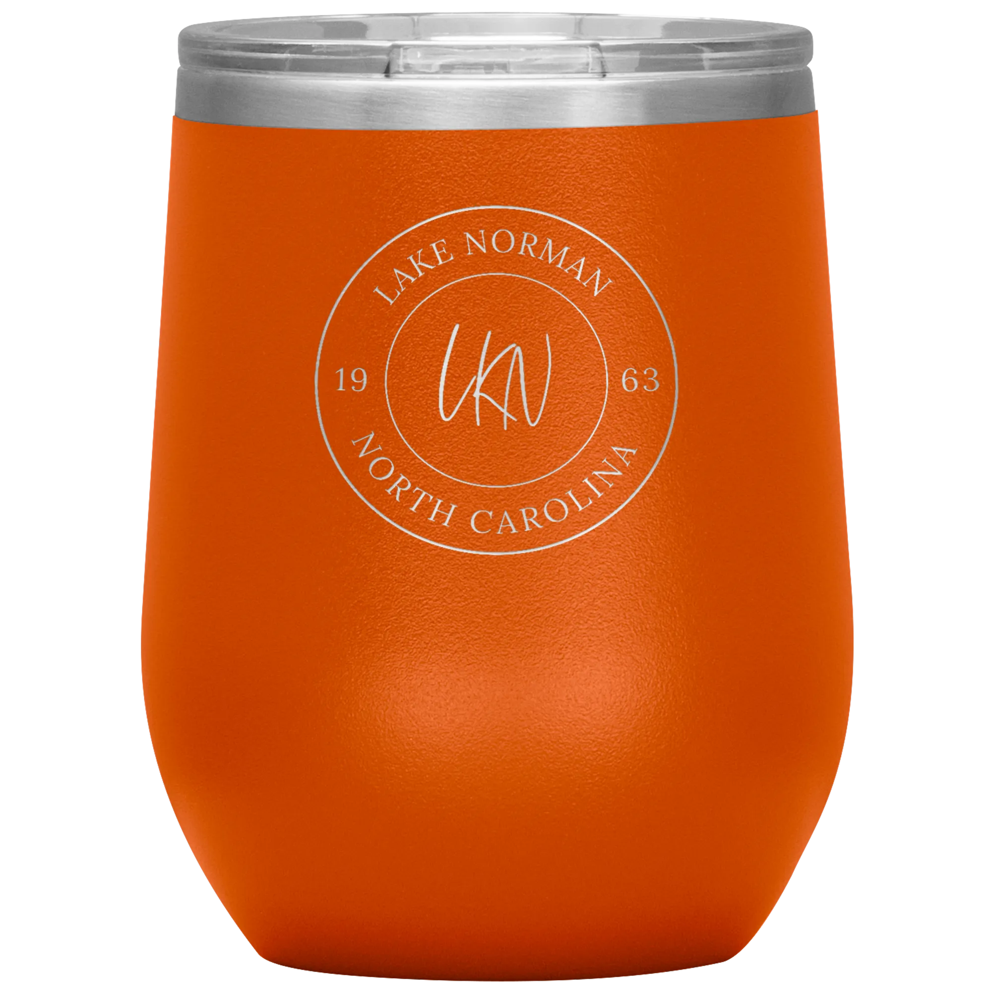 LKN est. 1963 Logo Wine Tumbler