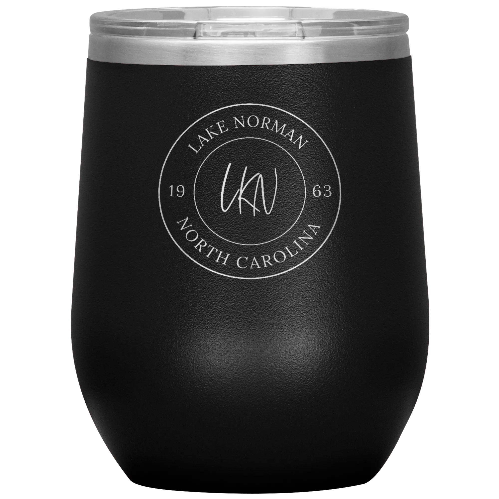 LKN est. 1963 Logo Wine Tumbler