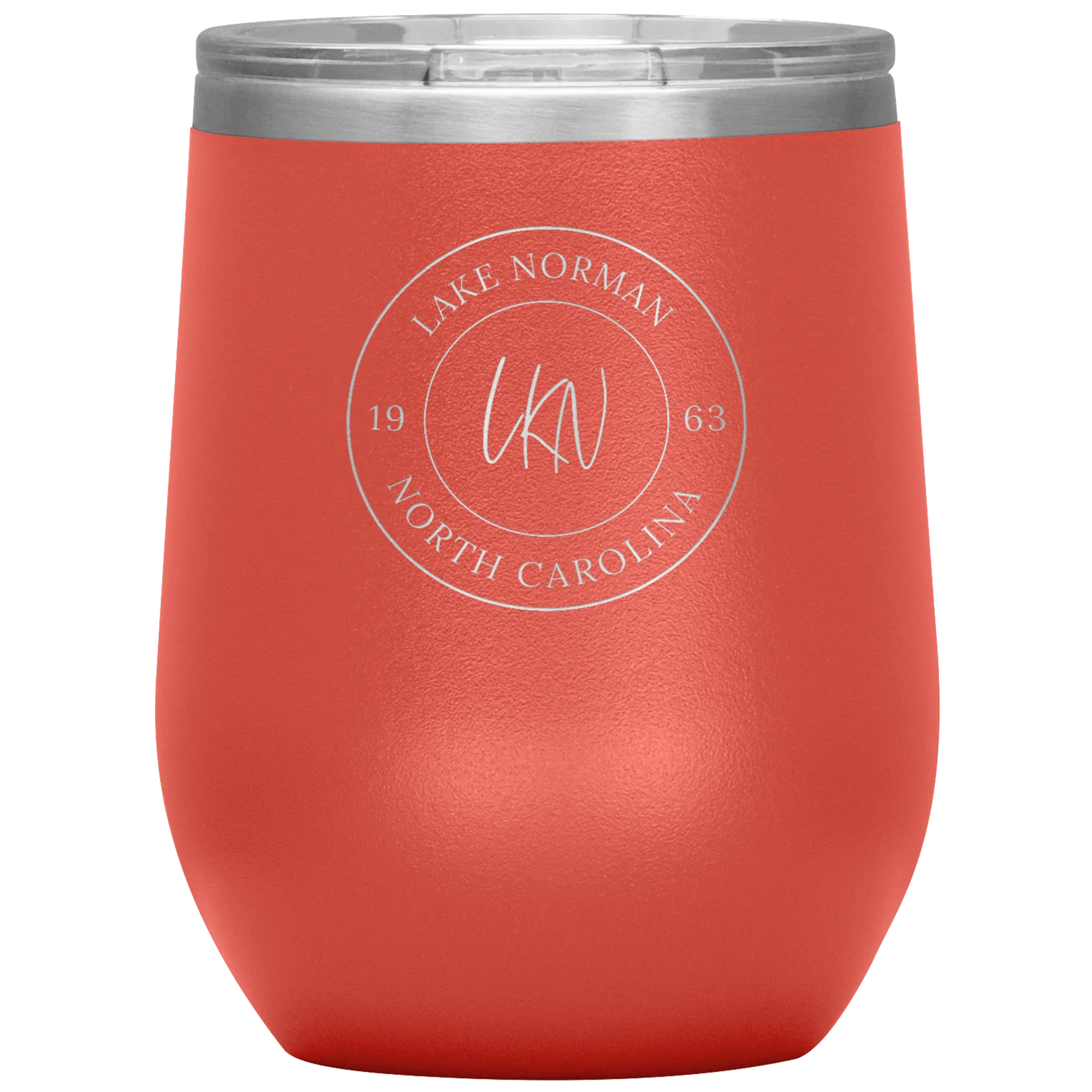 LKN est. 1963 Logo Wine Tumbler