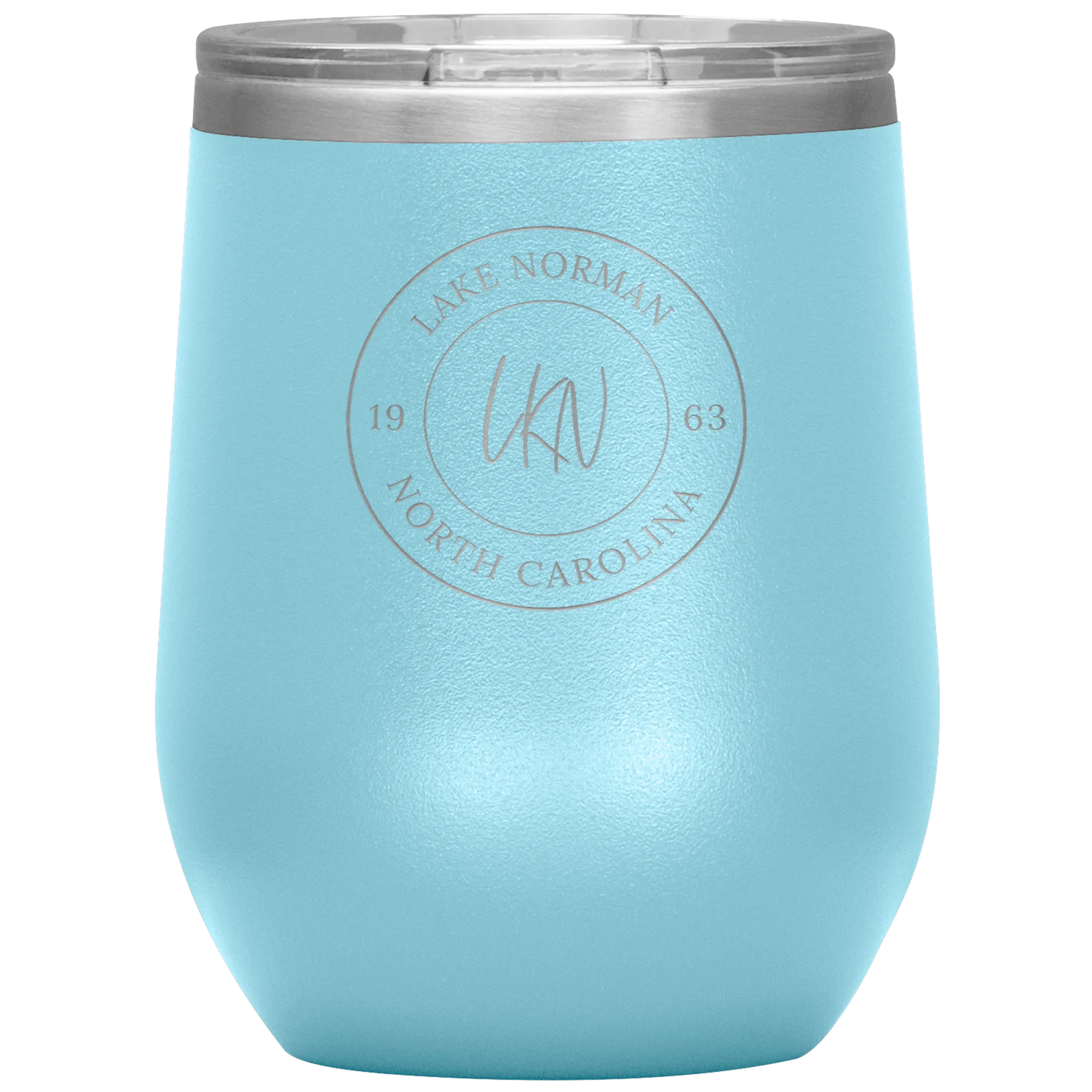 LKN est. 1963 Logo Wine Tumbler