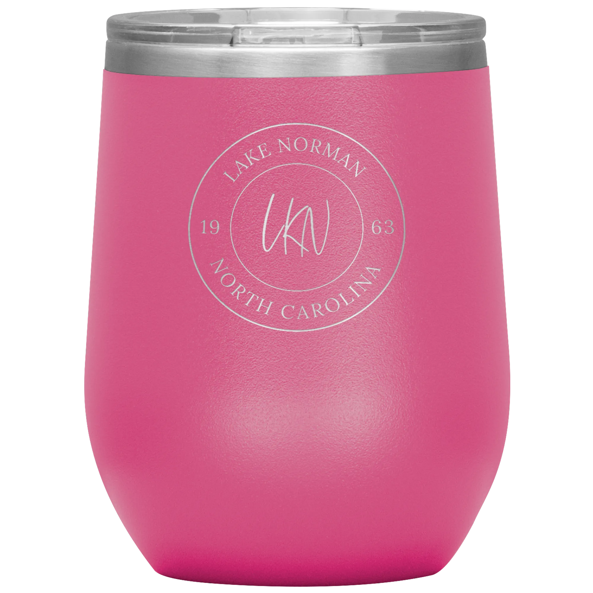 LKN est. 1963 Logo Wine Tumbler