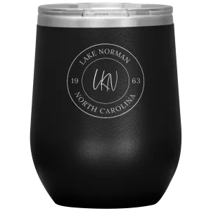 LKN est. 1963 Logo Wine Tumbler
