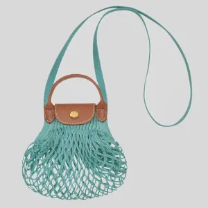 LONGCHAMP Le Pliage Filet XS Mesh Bag Lagoon RB-10139HVH
