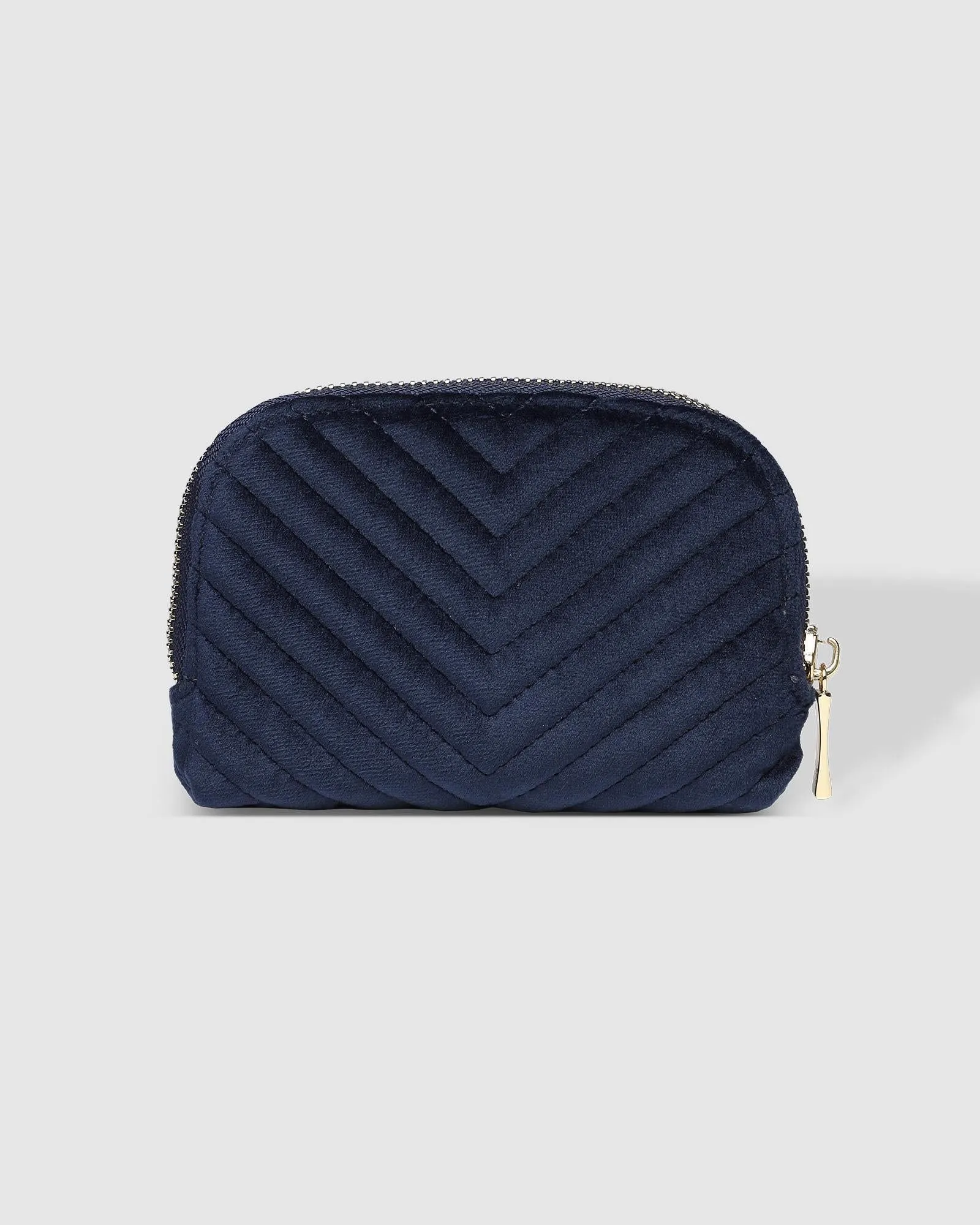 LOUENHIDE Nina Quilted Purse - Velvet Navy