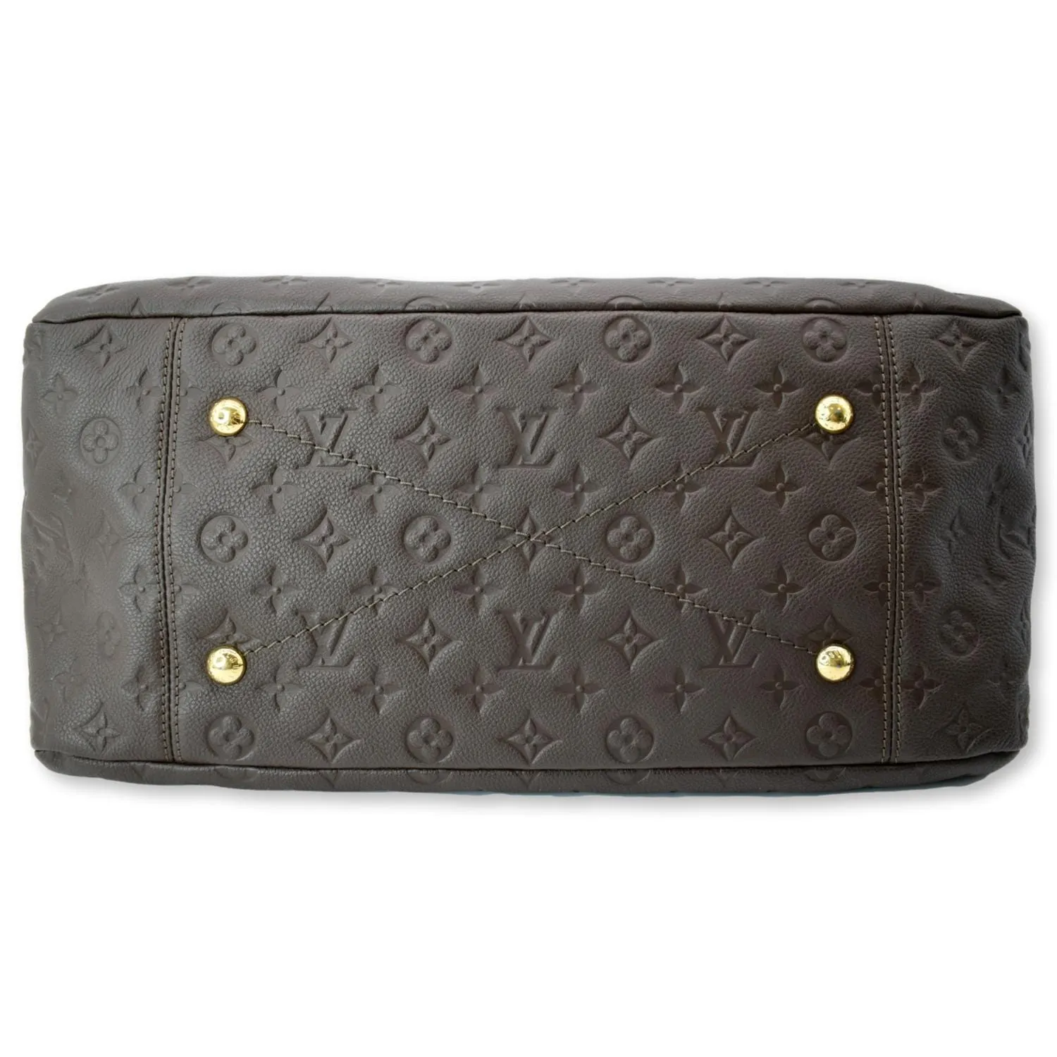 LOUIS VUITTON Artsy MM Empreinte Leather Shoulder Bag Ombre