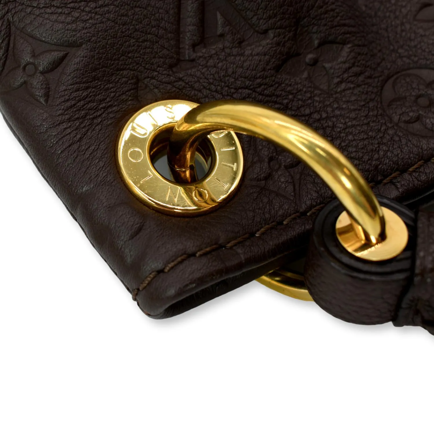 LOUIS VUITTON Artsy MM Empreinte Leather Shoulder Bag Ombre