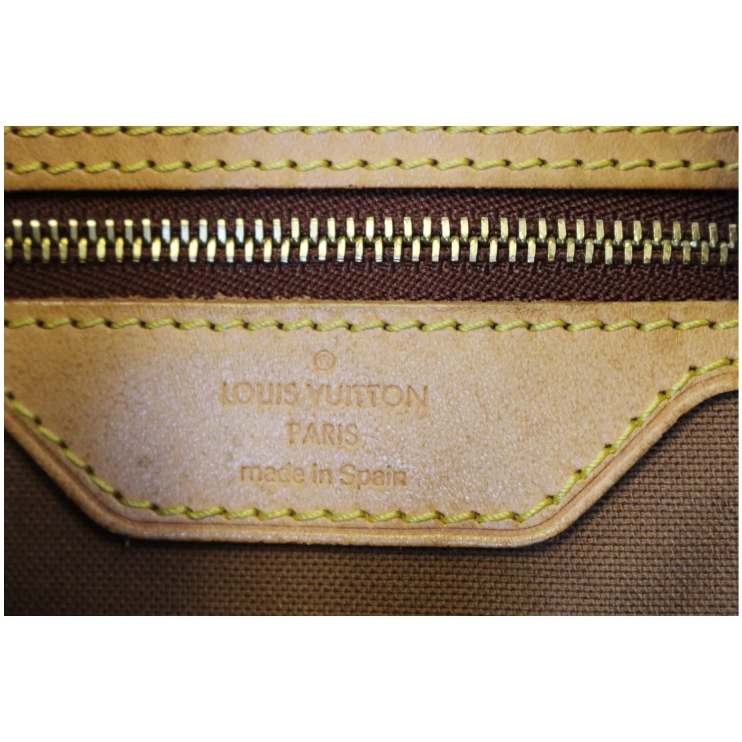 LOUIS VUITTON Batignolles Vertical Monogram Canvas Shoulder Bag Brown