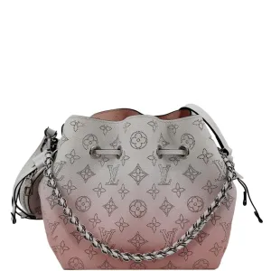 LOUIS VUITTON Bella Mahina Calf Leather Crossbody Bag Lilas