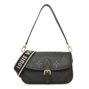 Louis Vuitton Black Empreinte Monogram Giant Diane