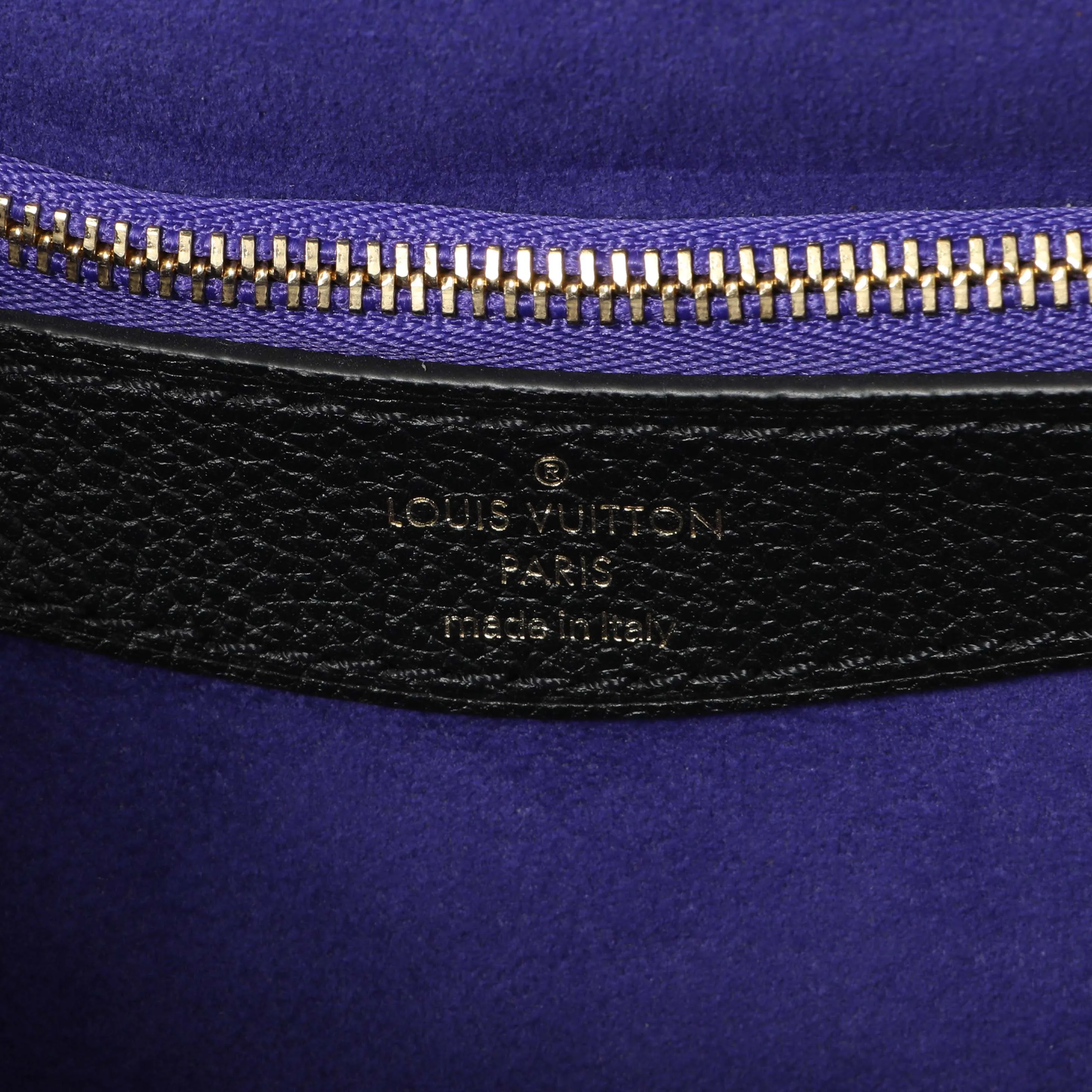 Louis Vuitton Black Empreinte Monogram Giant Diane
